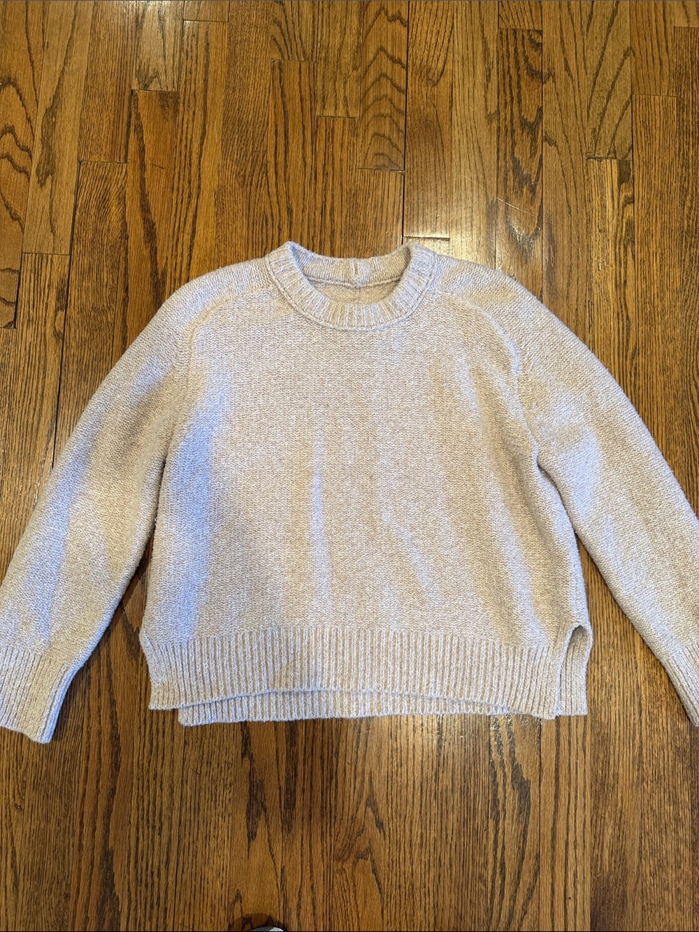 Abercrombie & Fitch Cream Crewneck Sweater